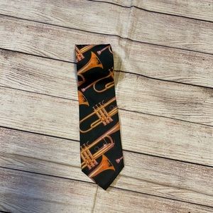 Vintage Ralph Marlin “Trumpets” tie